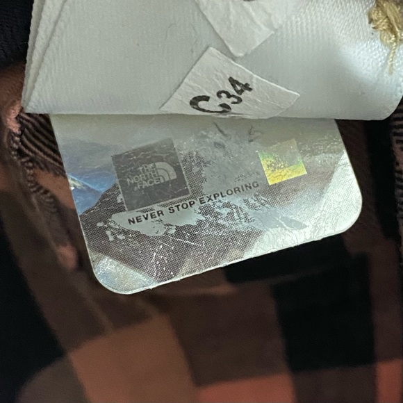 THE NORTH FACE Men’s Hayden Pass 2.0 Pink/Blue Plaid Button Down Shirt Size L - Picture 11 of 12